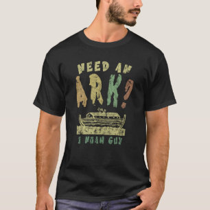 Camiseta Necesito Un Arca Que Noah Guy Retro