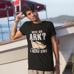 Camiseta Necesito un arca soy Noé