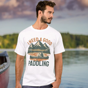 Camiseta Necesito un buen humor kayak