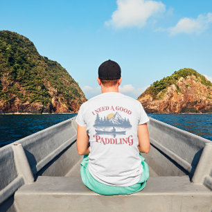 Camiseta NECESITO UN BUEN Kayak PADDLING