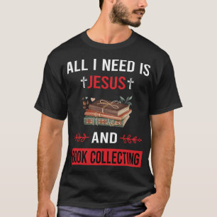 Camiseta Necesito un libro de Jesús que recoja libros bibli