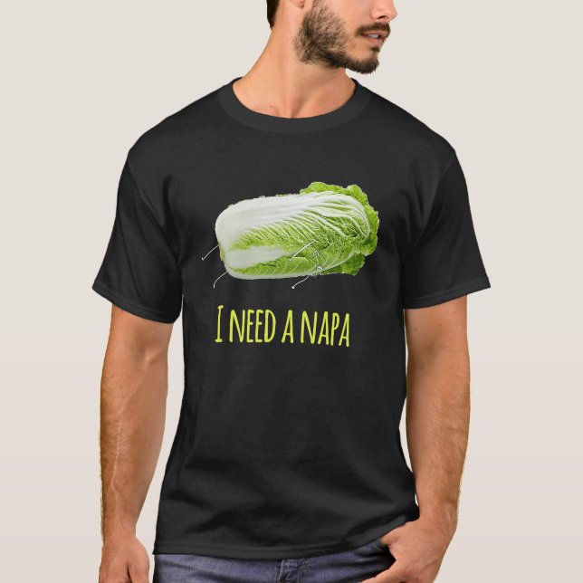 Camiseta Necesito un meme de citas de Napa Nap (Anverso)