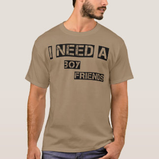 Camiseta Necesito Un Niño chica De Amigos