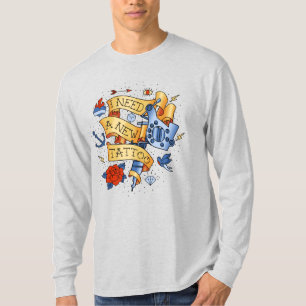 Camiseta Necesito un nuevo tatuaje