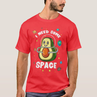 Camiseta Necesito Un Poco De Espacio Funny Astronauta Aguac