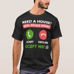 Camiseta Necesito Un Realtor Divertido Agente Inmobiliario 