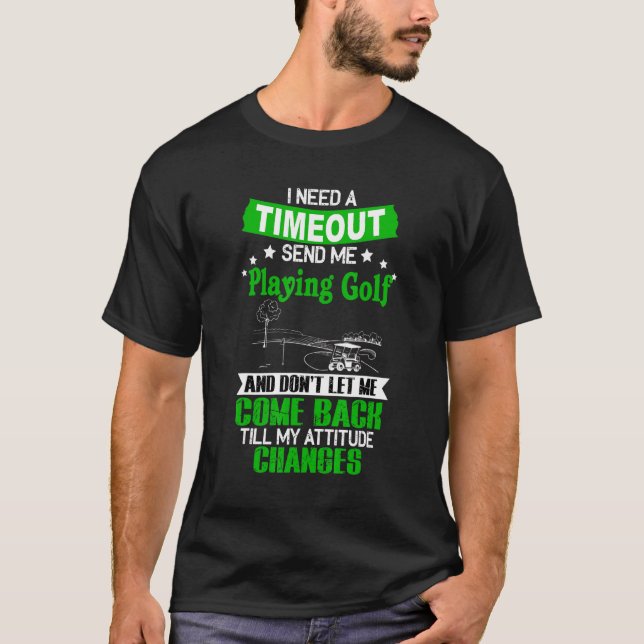 Camiseta Necesito un tiempo de espera enviarme a jugar al g (Anverso)