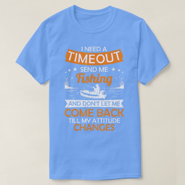 Camiseta Necesito Un Tiempo De Tiempo De Espera, Envíame Pe (Diseño del anverso)