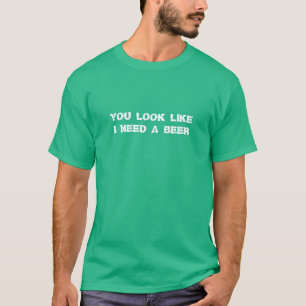 Camiseta Necesito Una Cerveza Humor Gracioso Día De Los Pat