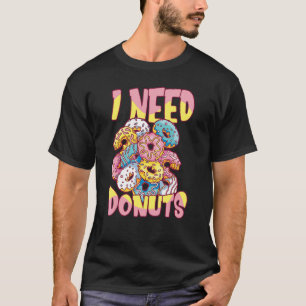 Camiseta Necesito una cita de donuts