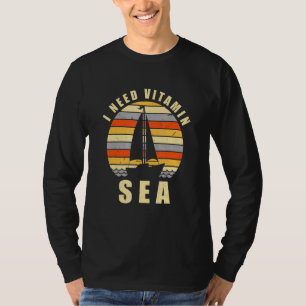Camiseta Necesito Vidrieras Vela Navegador Amor Bote O