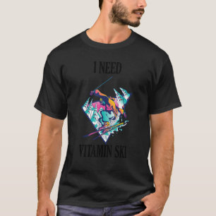 Camiseta Necesito Vitamina Ski 3