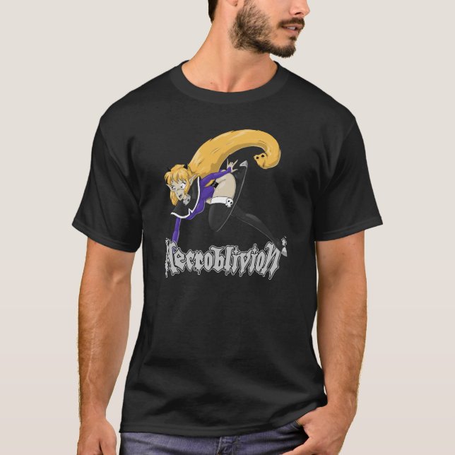 Camiseta Necroblivion - Umbra Leaping Shirt (Anverso)