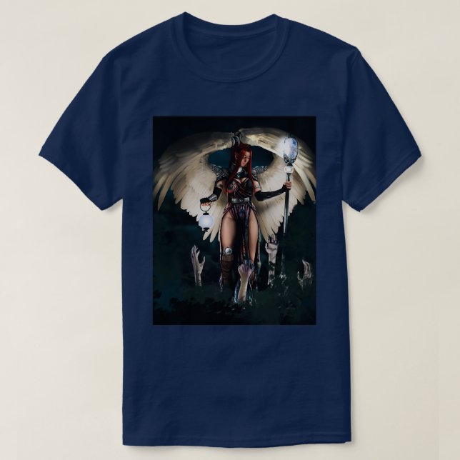 Camiseta Necromancia (Diseño del anverso)
