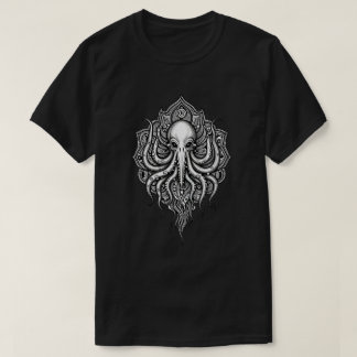Camiseta NECRONOMICON CULT CTHULHU GRAPHIC DECAL T-Shirt