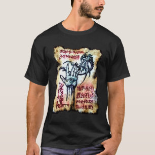 Camiseta Necronomicon - mano de la muerte