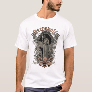 Camiseta Necrópolis Gothic Angel Vintage
