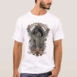 Camiseta Necrópolis Gothic Angel Vintage