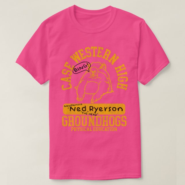 Camiseta Ned Ryersons Funda Western High PE Uniforme (Diseño del anverso)