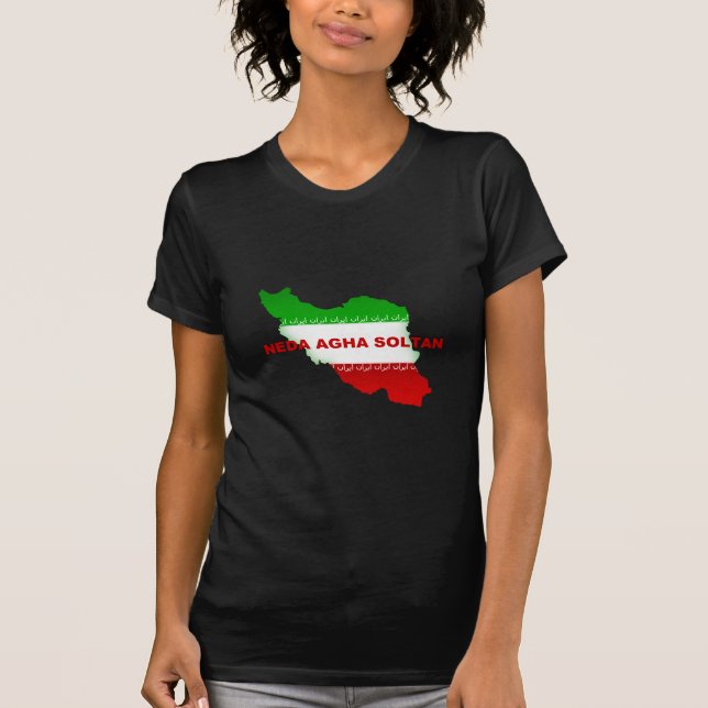 Camiseta NEDA Agha Soltan (Anverso)