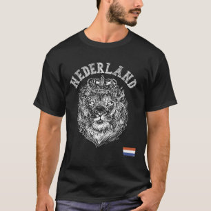 Camiseta Nederland Reto Países Bajos León Holanda Hombres h