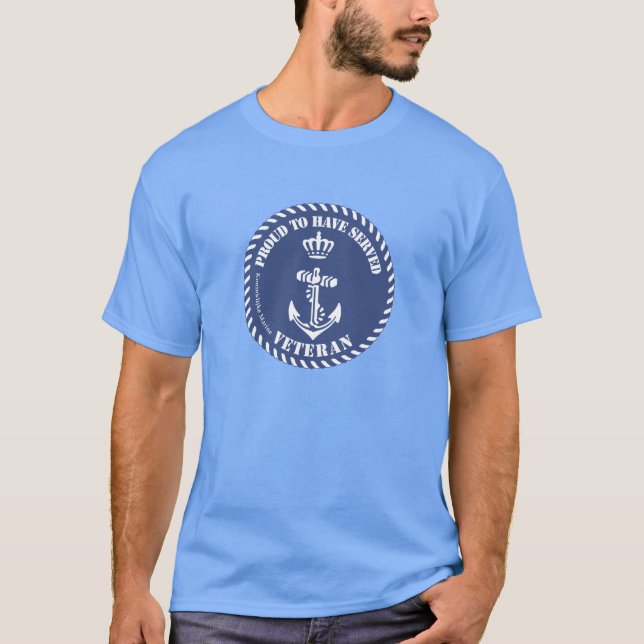 Camiseta Nederlandse Koninklijke Marine Veteraan (Anverso)