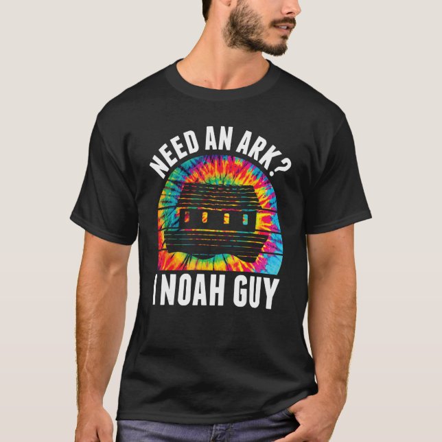 Camiseta Need an Ark I Noah Guy  Jesus Bible Faith Christia (Anverso)