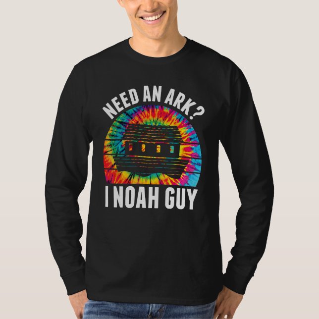 Camiseta Need an Ark I Noah Guy  Jesus Bible Faith Christia (Anverso)