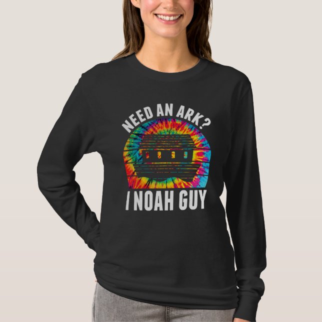 Camiseta Need an Ark I Noah Guy  Jesus Bible Faith Christia (Anverso)