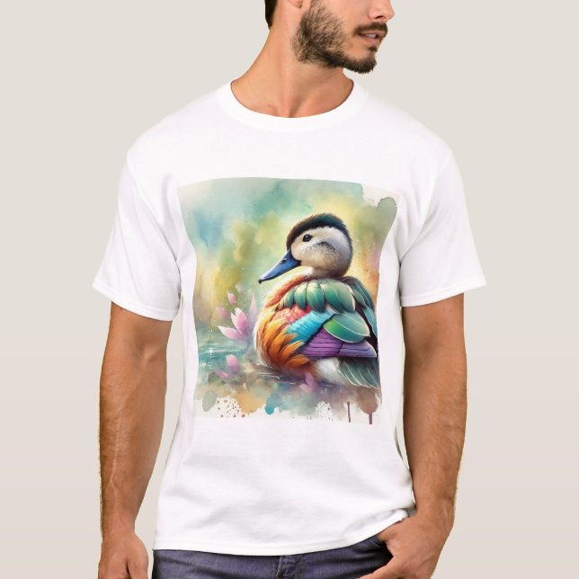 Camiseta Needle Duck 201024AREF105 - Watercolor (Anverso)