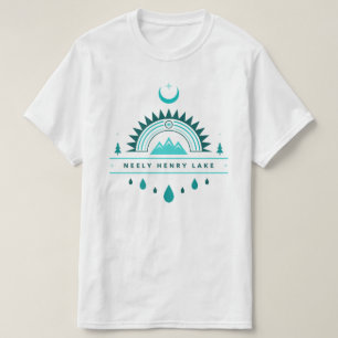 Camiseta NEELY HENRY LAKE alabama luna arco iris
