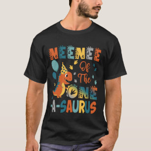 Camiseta Neenee del cumpleaños número 2 del One-A-Saurus di