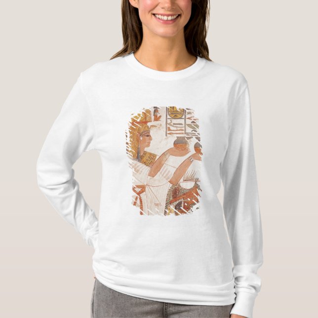 Camiseta Nefertari que hace un ofrecimiento (Anverso)