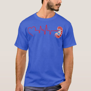 Camiseta Nefrología del latido renal Diálisis divertida r
