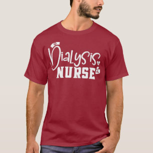 Camiseta Nefrología Diálisis Enfermera Riñón Renal RN