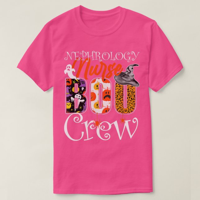 Camiseta Nefrología Enfermera Boo Nefrología Enfermera Hall (Diseño del anverso)