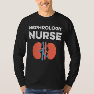 Camiseta Nefrología Enfermera Diálisis medicinal Enfermería