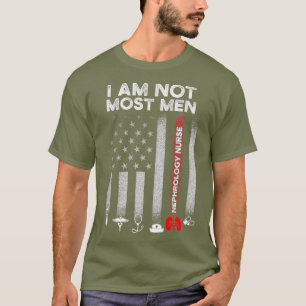 Camiseta Nefrología Enfermera Hombres Enfermería de Diálisi