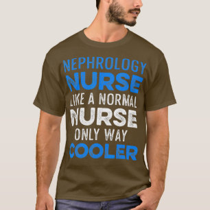 Camiseta Nefrología Enfermería de diálisis de enfermeras RN