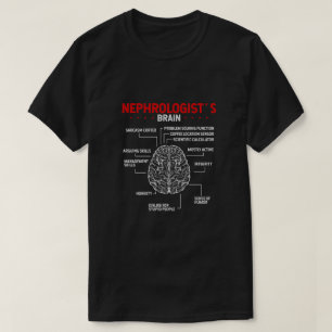 Camiseta Nefrología Médica Bravo Cirujano de Riñón Tecnolog