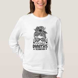 Camiseta Nefrología Una Enfermera Técnico de Diálisis Afort