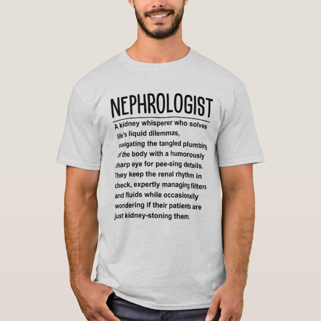 Camiseta Nefroólogo (Anverso)