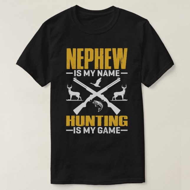 Camiseta Nefth es mi juego de la caza de nombres (Diseño del anverso)