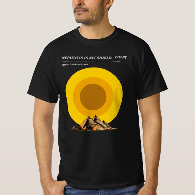 Camiseta Nefthys es mi escudo (Anverso)