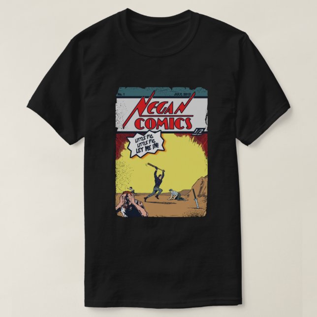 Camiseta Negan Comics 1 Classic (Diseño del anverso)