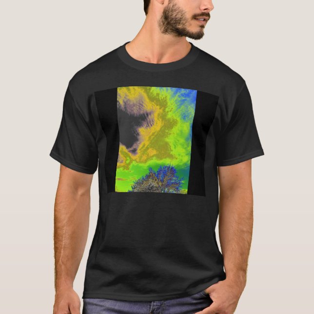 Camiseta Negativa doble Clouds&Treetops por KLM (Anverso)