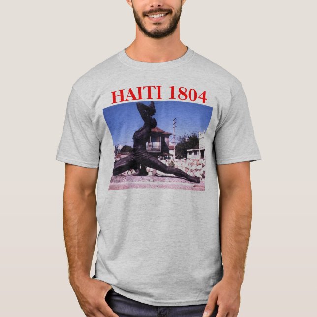 Camiseta negbackground, HAITÍ 1804 (Anverso)