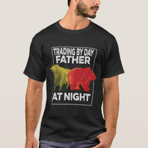 Camiseta Negociación Por Día Padre En El Mercado De Valores