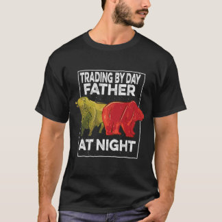 Camiseta Negociación Por Día Padre En El Mercado De Valores