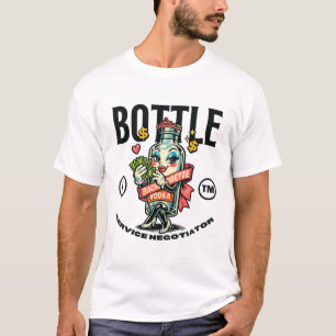Camiseta Negociador de servicio de botellas